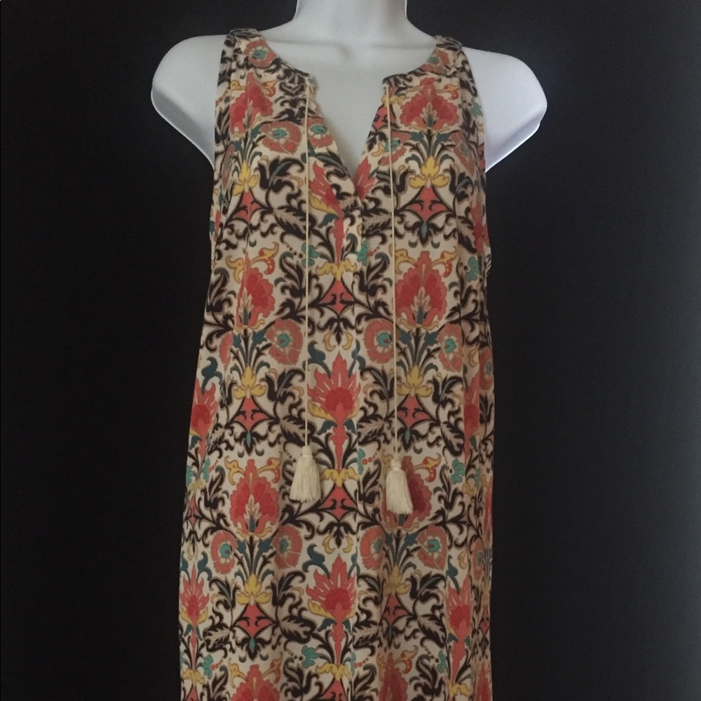 Colorful Print Tacera Dress